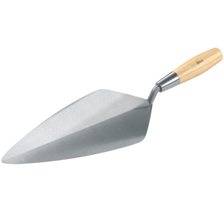 Bon Tool Bon 72-292 Brick Trowel, Carbon Steel Nl 13" Wood Handle 72-292